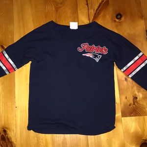 Patriots Football Long Sleeve Size Small